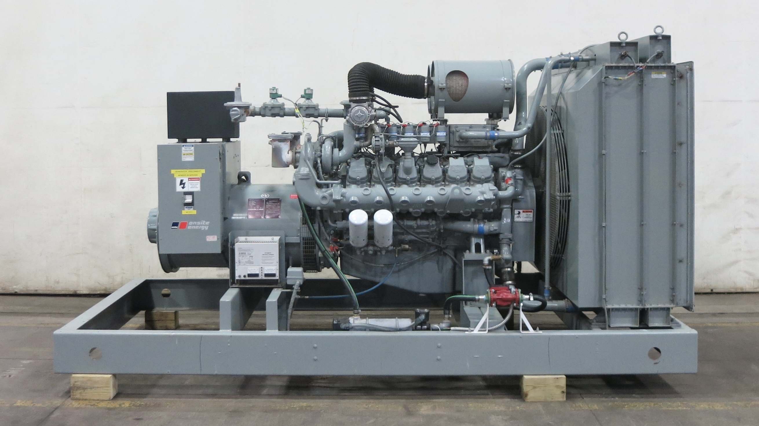 Used MTU 400RDC6N Natural Gas Generator | 172 Hrs | EPA Certified