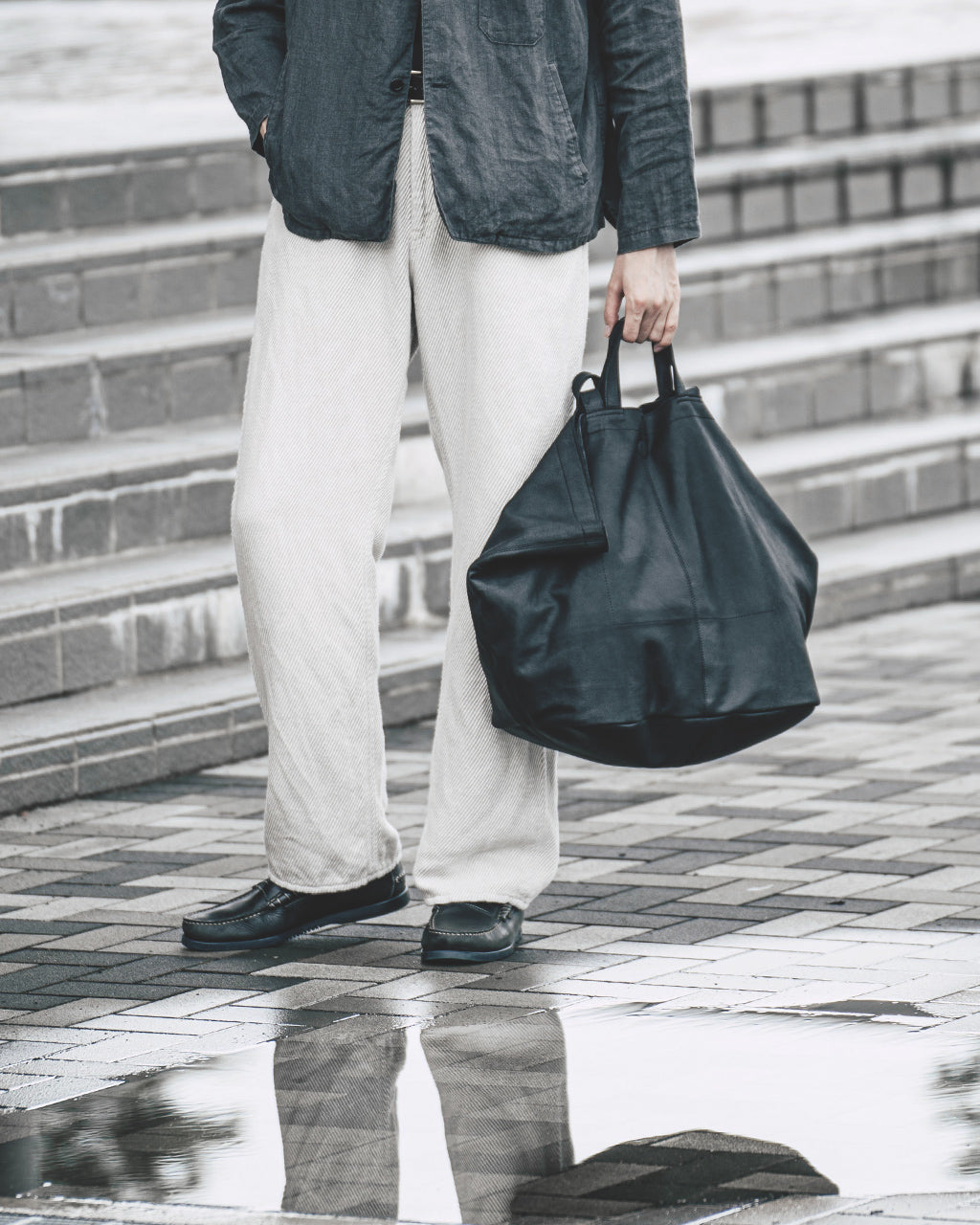 Morphee モルフェ DOUBLE TOTE（XXL Size) BLACK XXL-BLK-101 【送料