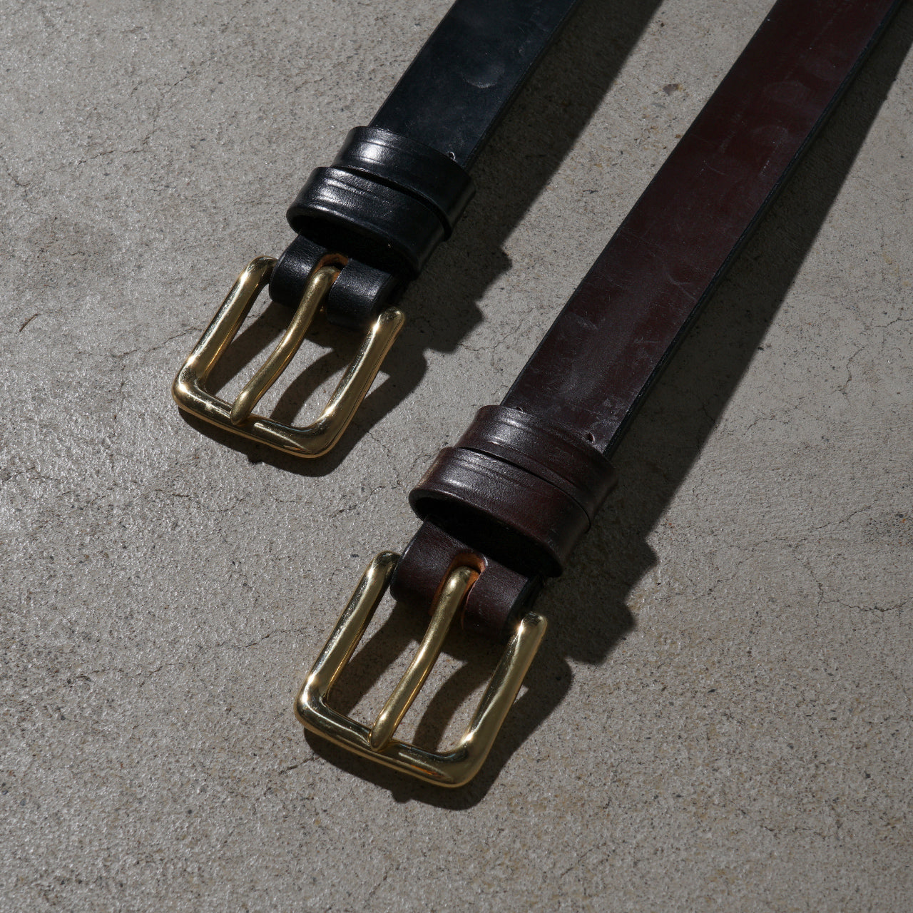 JABEZ CLIFF ジャベツクリフ レザーベルト STIRRUP 2.8cm イギリス製