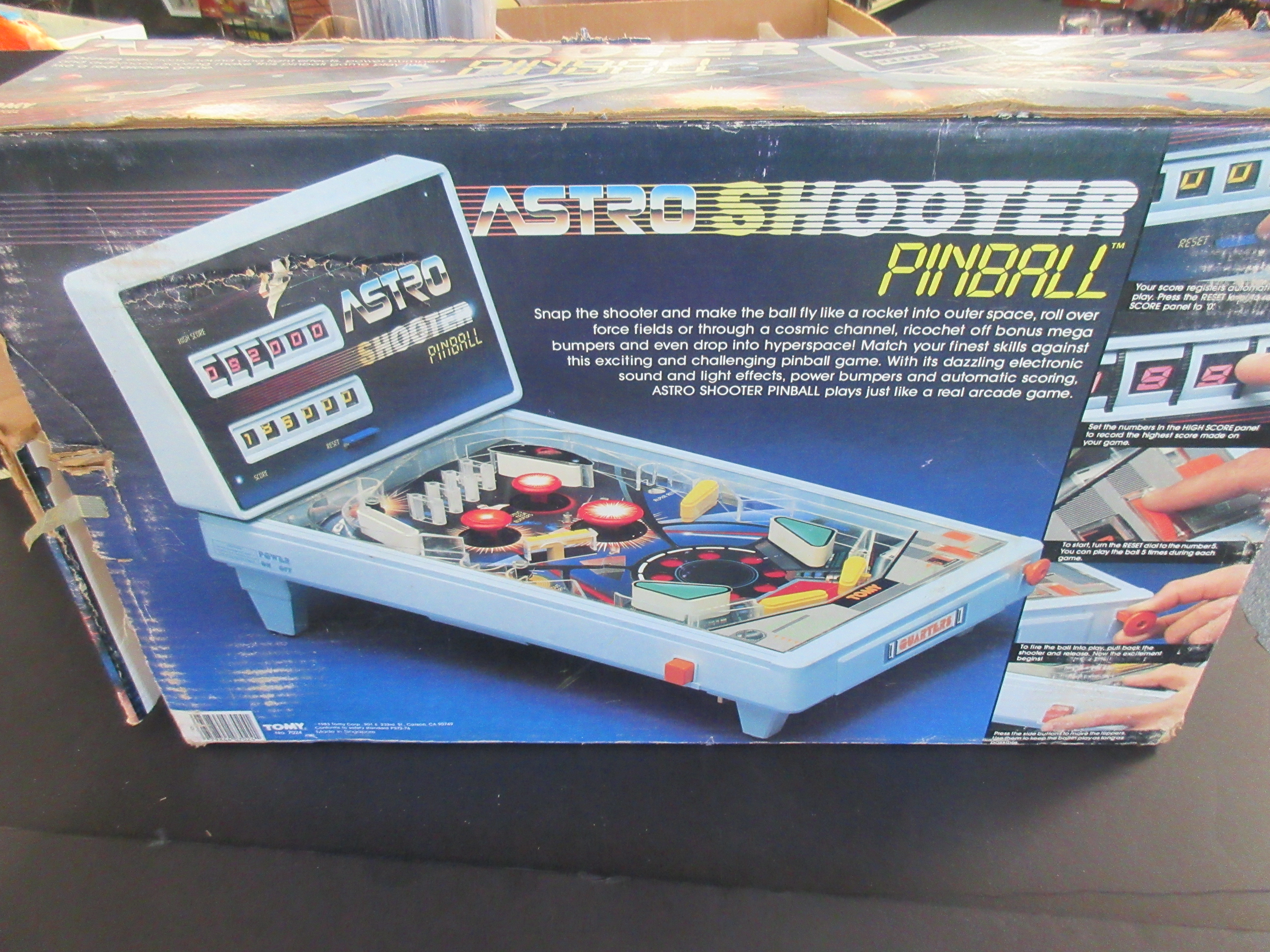 Tomy Astro Shooter Pinball – Crowemag Toys