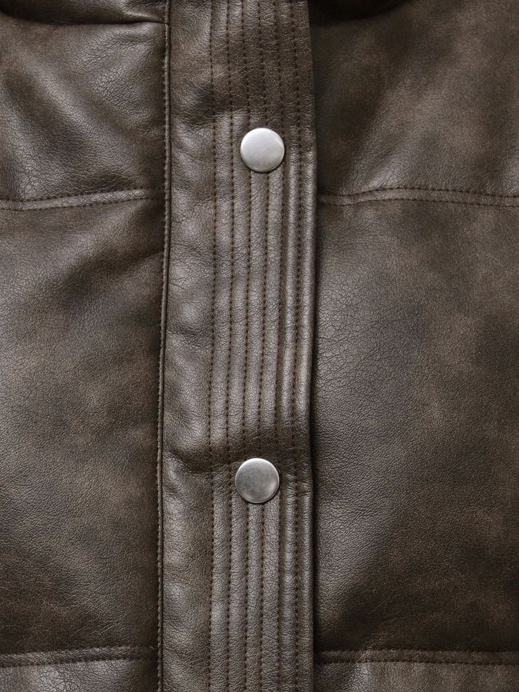 EMODA フェイクレザーショートダウン – CROCHU