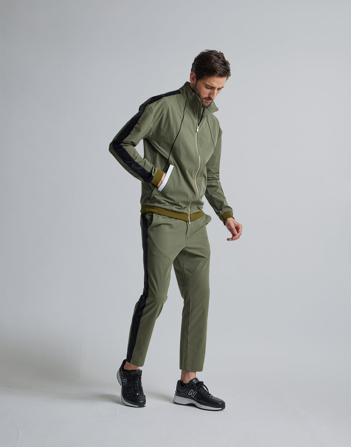 CRONOS BLACK SIDE LINE BRAKER【OLIVE】