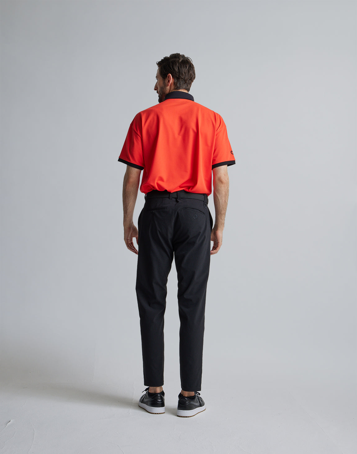 CRONOS BLACK POLO【ORANGE】