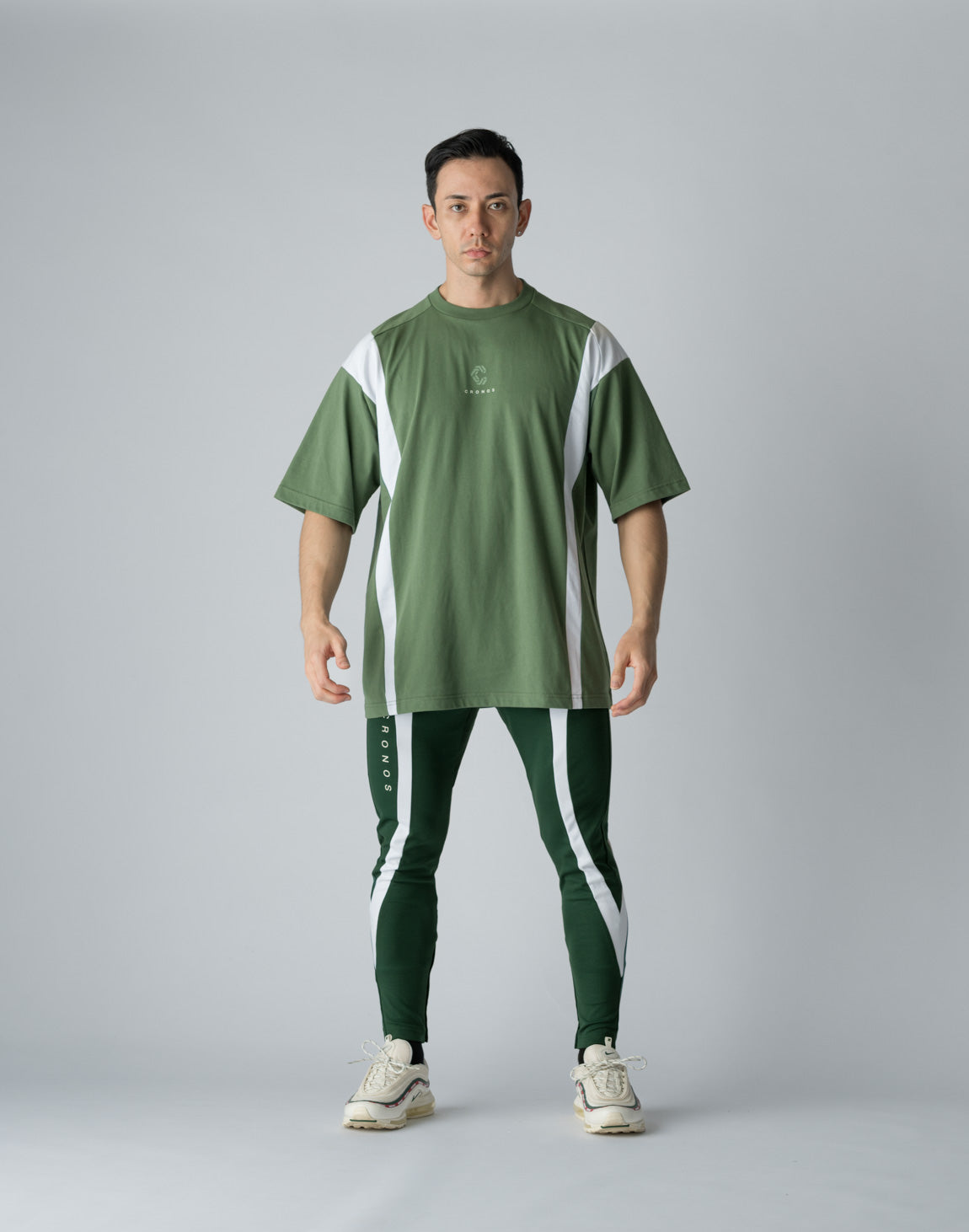 CRONOS BOTHSIDE SWITCHING LONGPANTS【GREEN】
