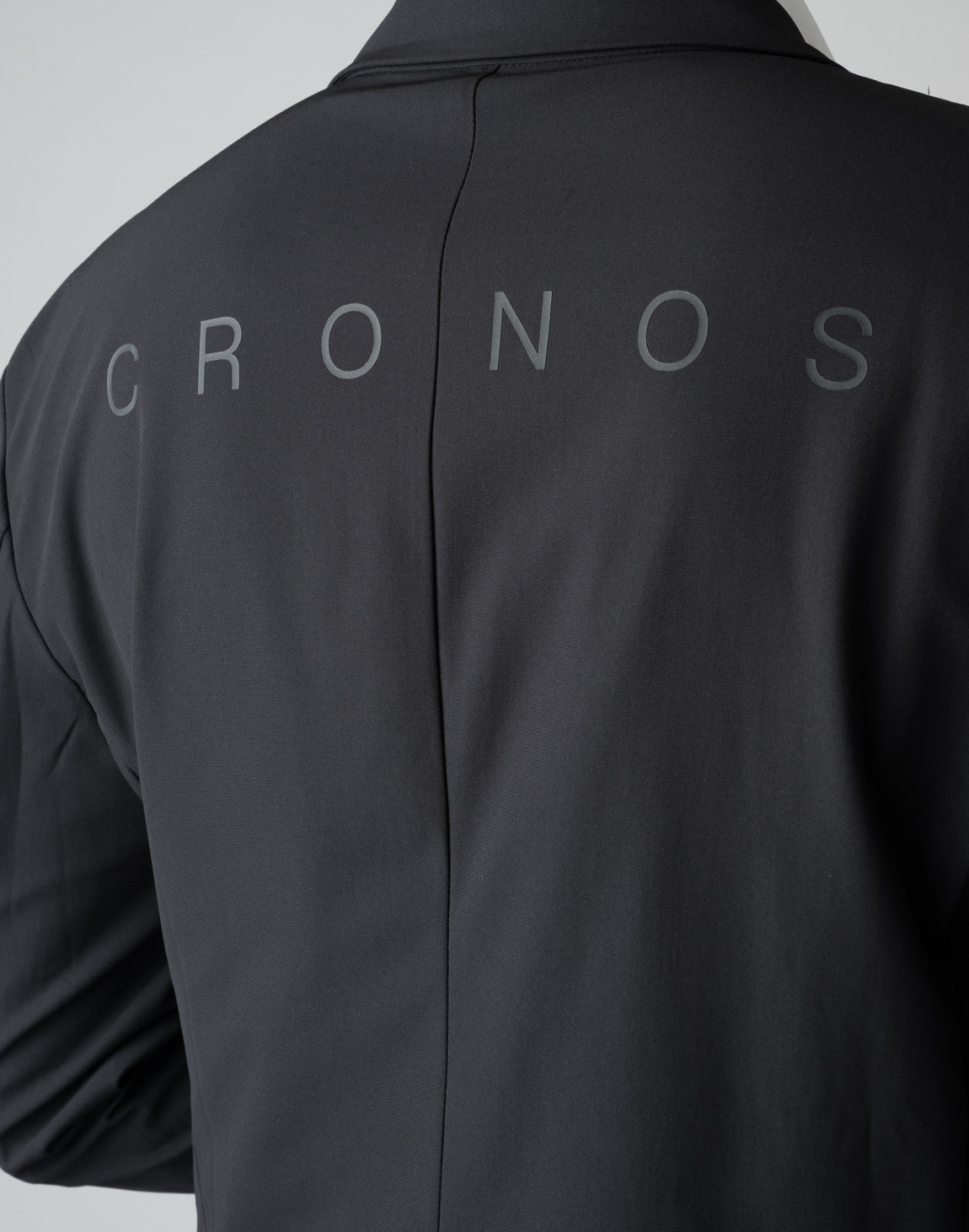 CRONOS BLACK STRIPED JACKET【BLACK×BLACK】