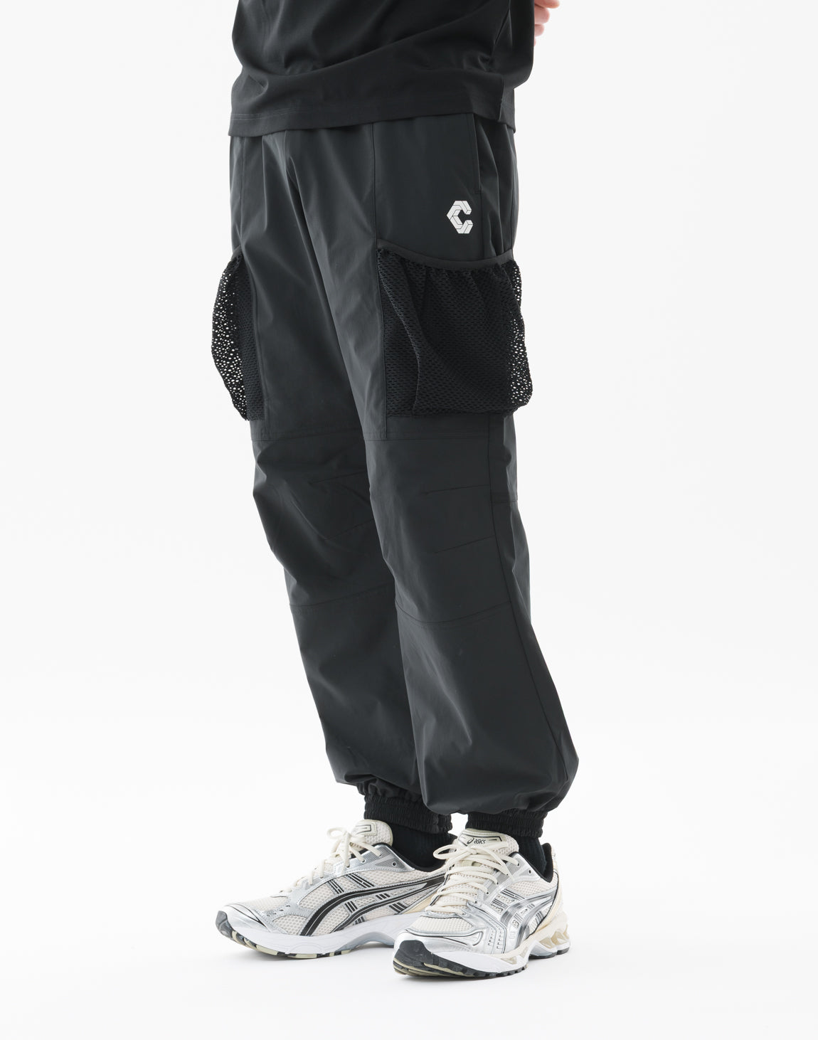 CRONOS Athleisure Cargo Pants【BLACK】