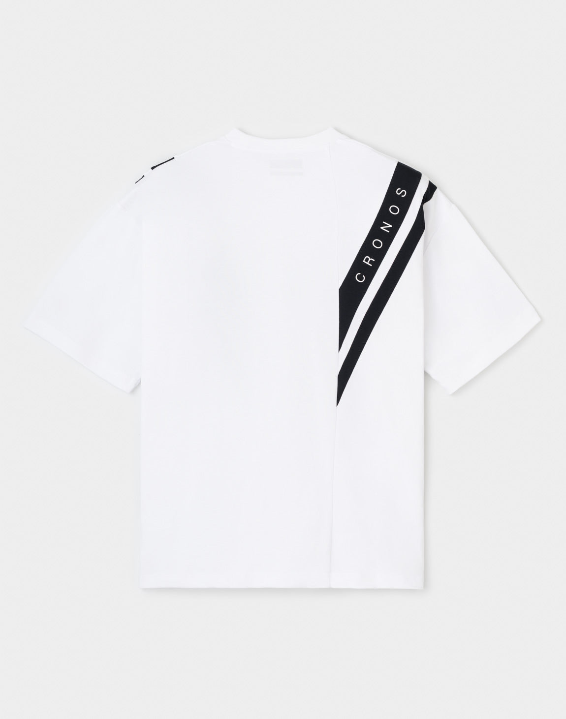 CRONOS SWITCHING OVERSIZE TEE【WHITE】