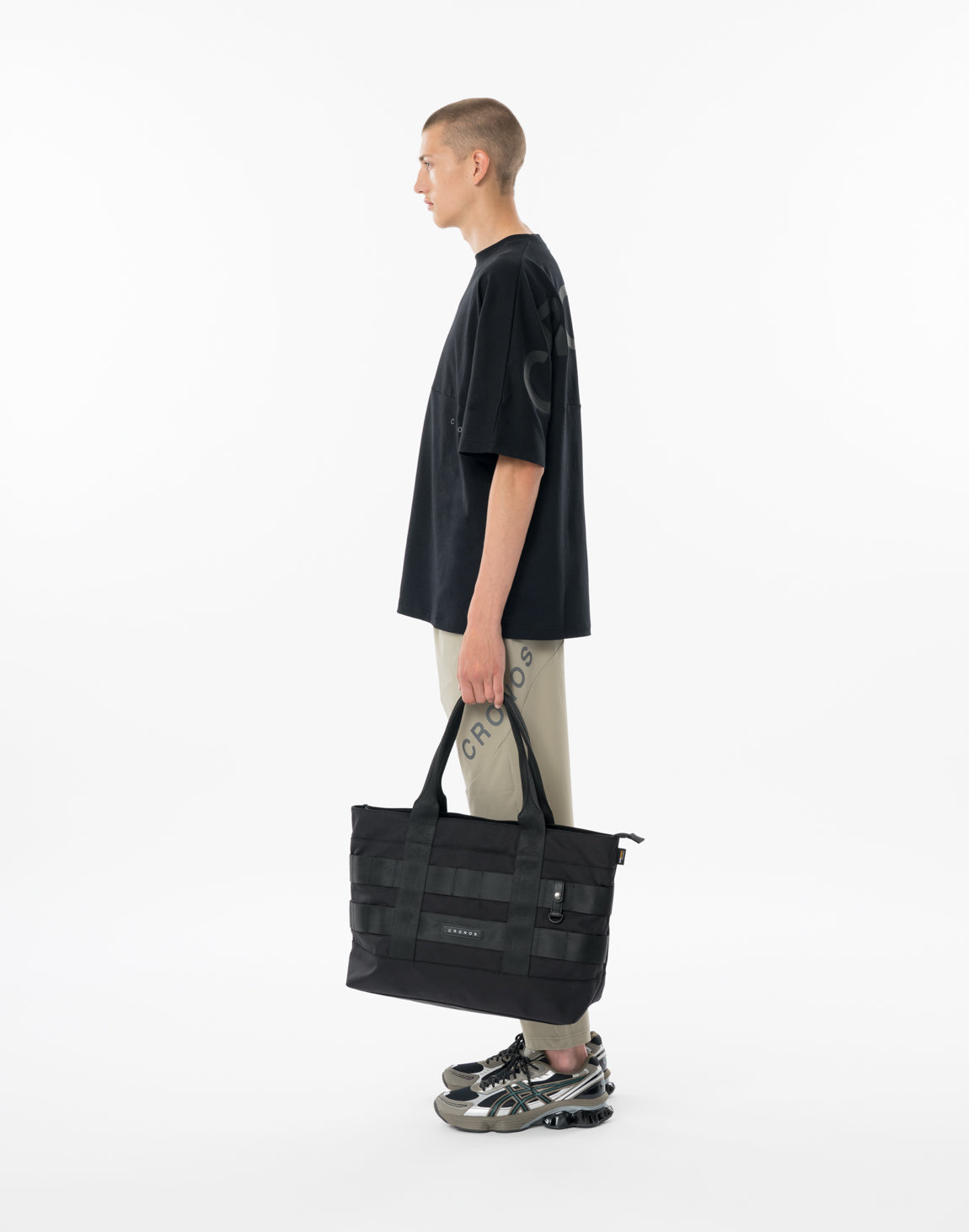 CRONOS Ballistic ToteBAG【BLACK×WHITE】