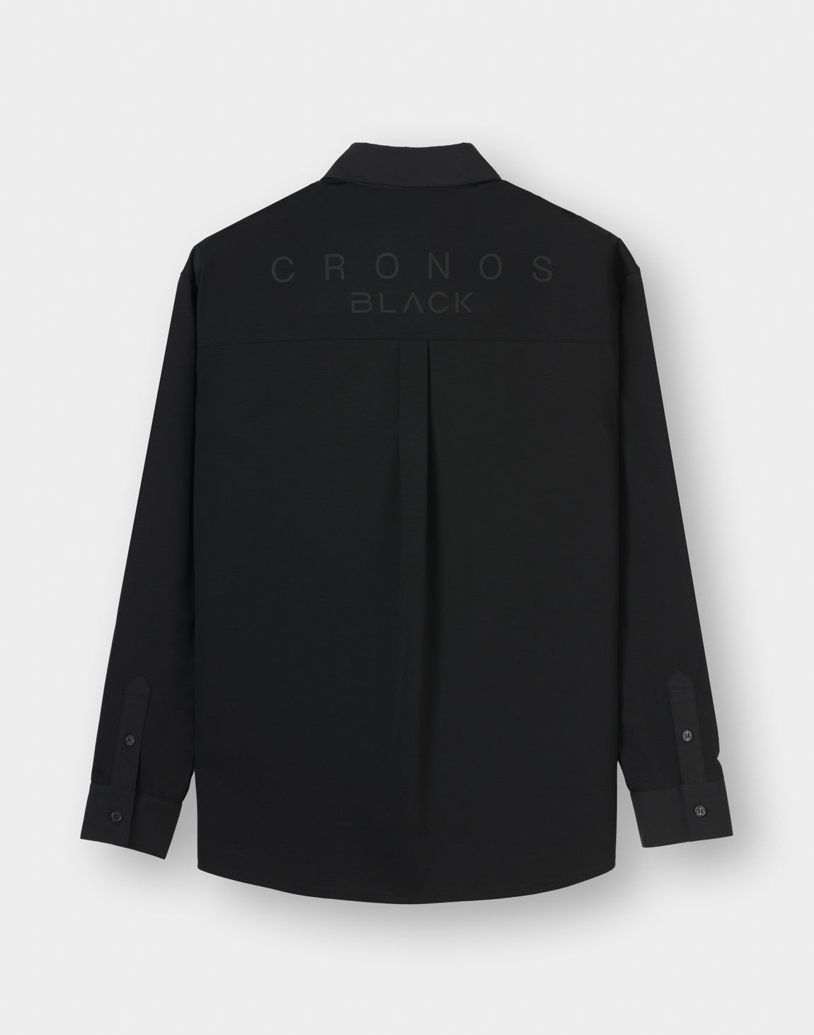 CRONOS BLACK ACTIVE FIT SHIRT【BLACK】
