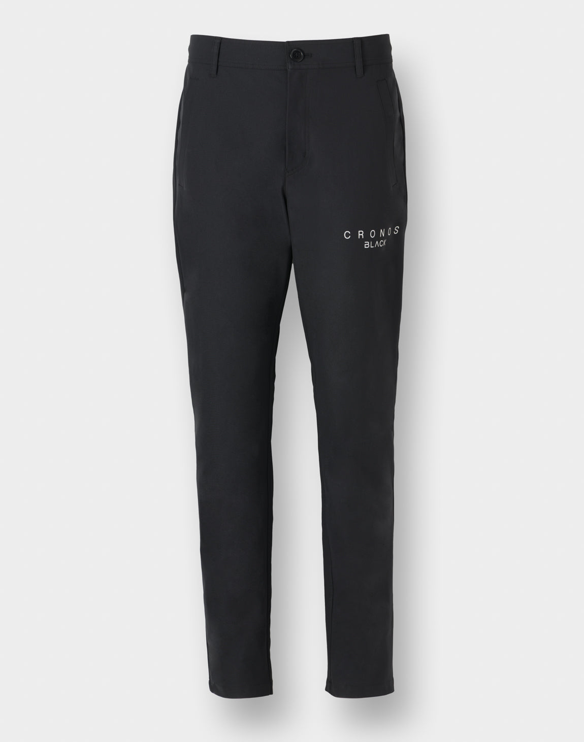 クロノス ズボン CRONOS BLACK ACTIVE FIT PANTS【BLACK×WHITE】