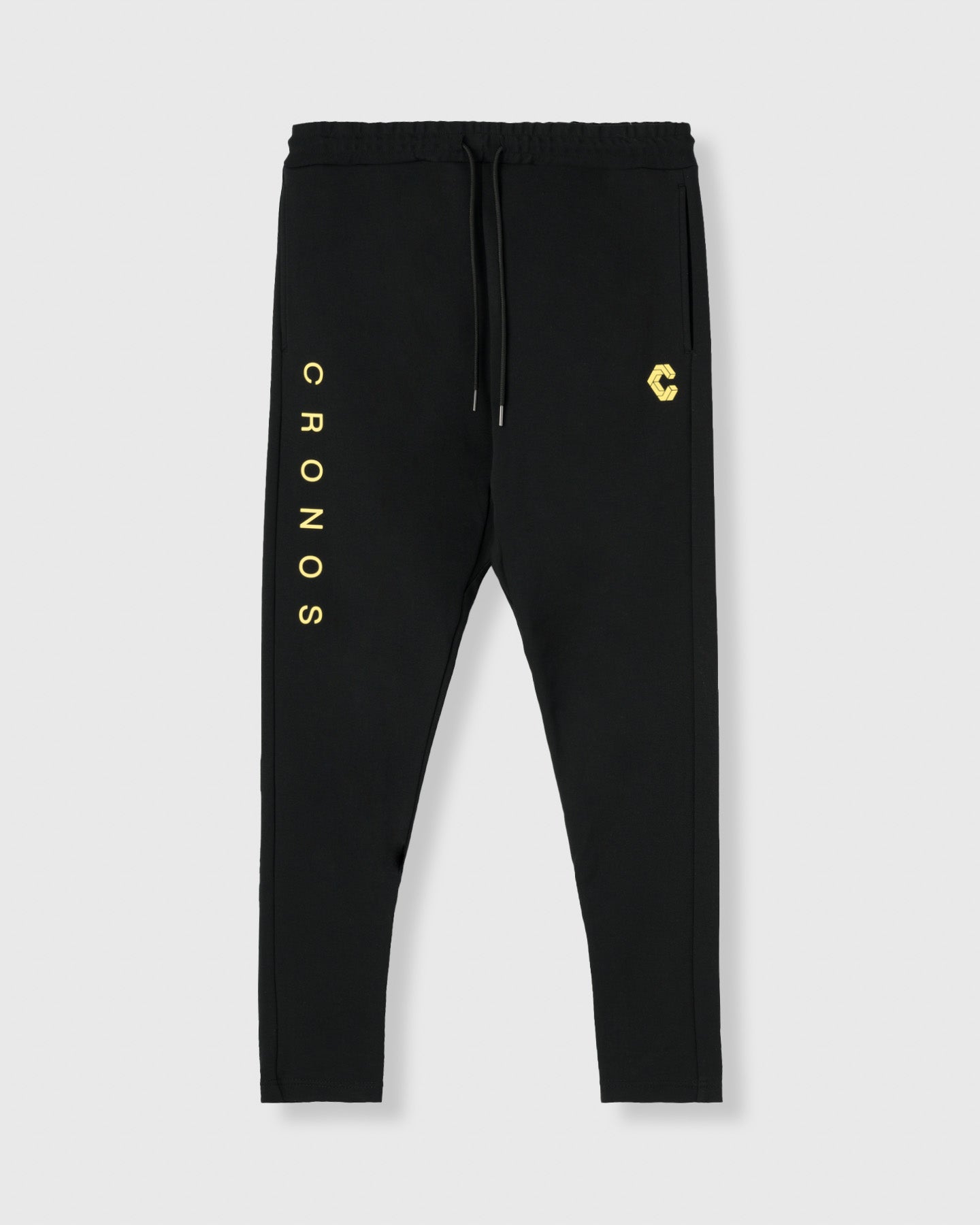CRONOS ACTIVE SLIM Long Pants【BLACK×YELLOW】