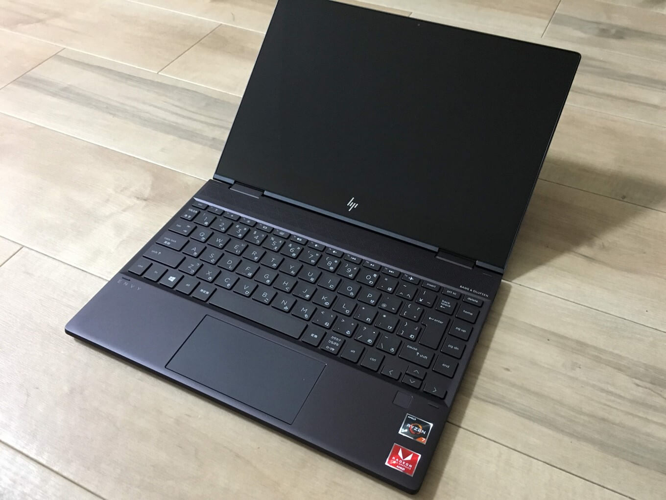 HP ENVY x360 13(Ryzen7, 3700U)のレビュー