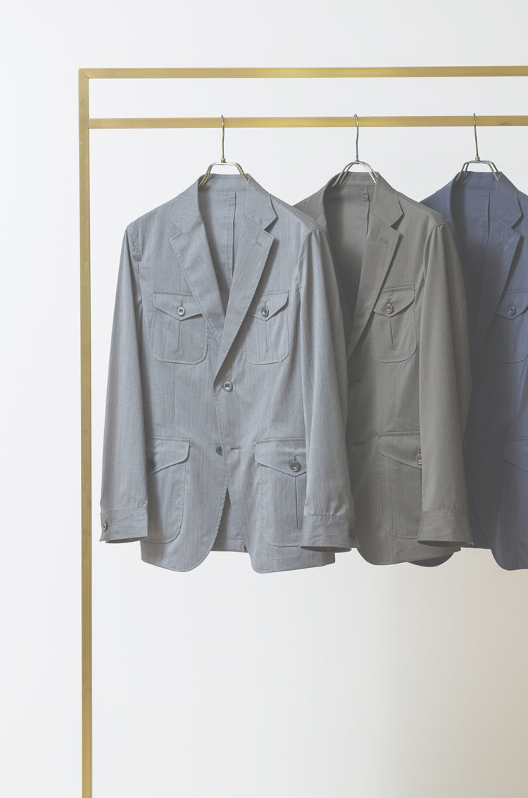 高田朋佳氏コラボレーション【TECHWOOL】ソラーロサファリジャケット