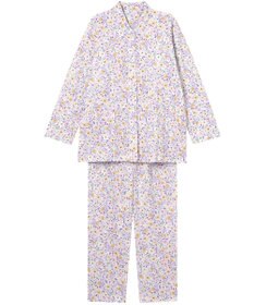 パジャマ 長袖 長ズボン 綿混(本体) あったか レディース EP6010