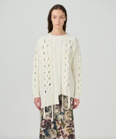 オーバーケーブルニットトップ / GRACE CONTINENTAL | GRACE