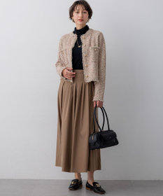 見上愛さん着用/新色追加/VERY掲載】ツイード ニット ジャケット / 23