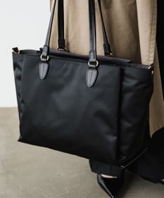 15インチPC収納可能＞お仕事トートバッグ(CE-1517) / russet