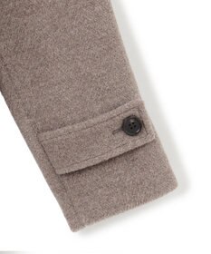 LEON 掲載】【HIGH GRADE LINE】ウールトリプルパイル ステンカラー