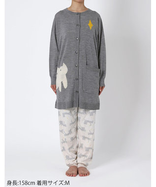 ツモリチサト カーディガン 長袖 ルームウェア あったか レディース