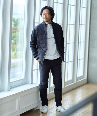 MEN】ストレッチ防風中綿ブルゾン / 23区GOLF | ファッション通販