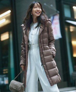 VERY掲載/新色追加】シレータフタ ロング ダウンコート / 23区