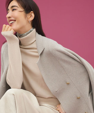 見上愛さん着用/Oggi掲載】カシミヤブレンド ニット ジャケット / 23区