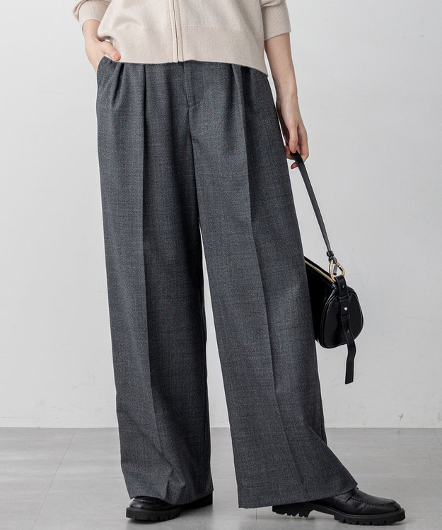 セットアップ対応】TWサキソニー タックワイド パンツ / 23区