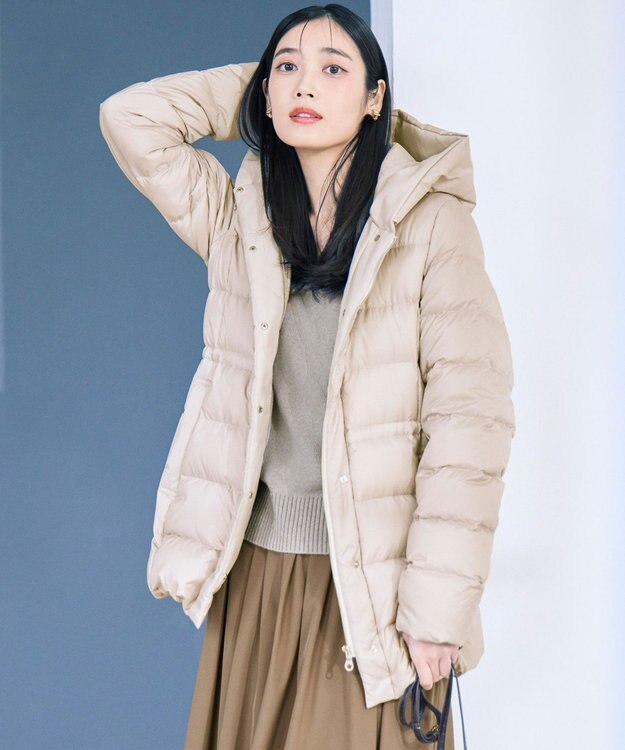 VERY掲載/新色追加】シレータフタ ミドル丈 ダウンコート / 23区