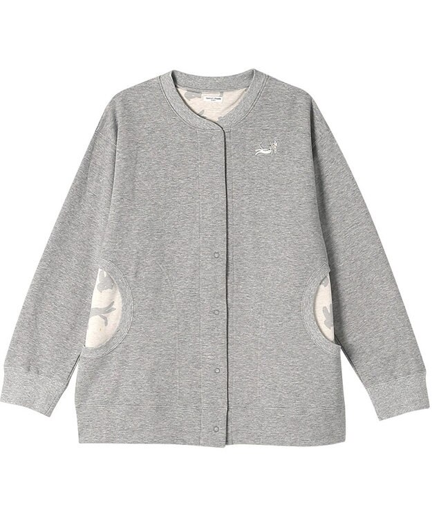 ツモリチサト カーディガン 長袖 ルームウェア 綿100%(本体