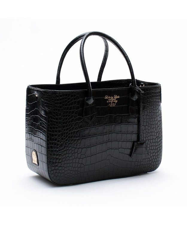 A4収納可】牛革/クロコ型押しトート32cm(Dカン付) / A.D.M.J.
