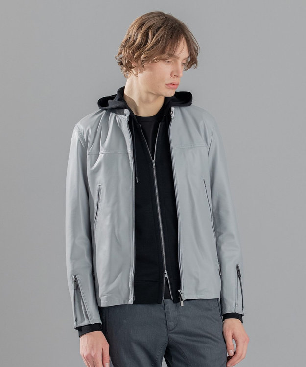 新色追加】ライトラムナッパレザー シングルライダース / JOSEPH HOMME