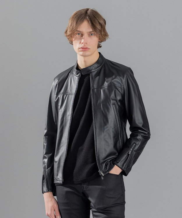 新色追加】ライトラムナッパレザー シングルライダース / JOSEPH HOMME