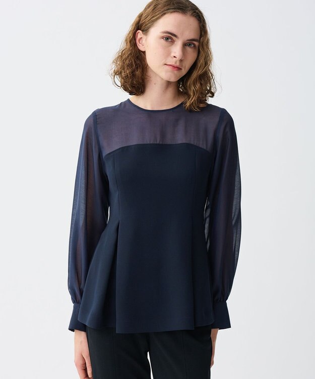 ウォッシャブルダブルクロス ビスチェ ブラウス / uncrave