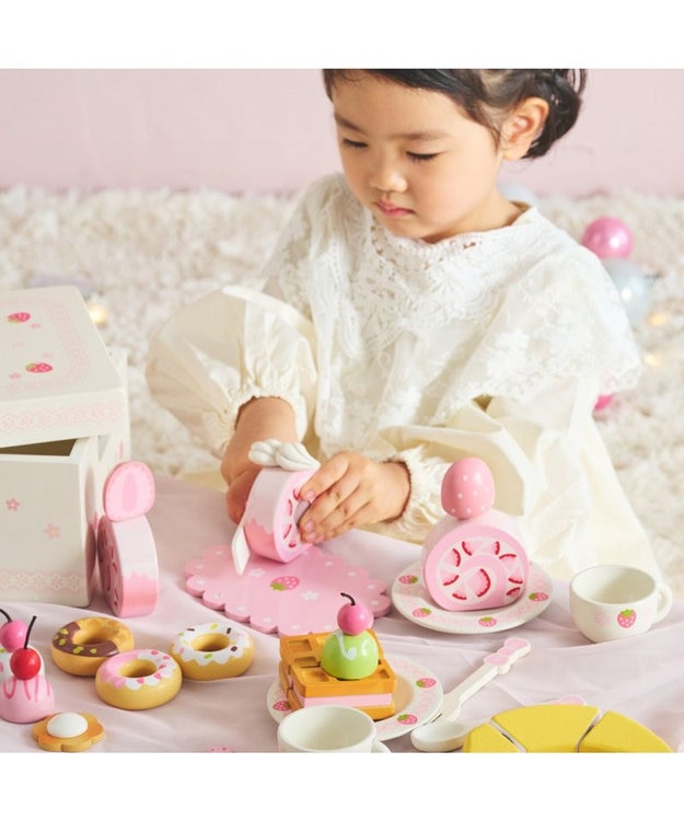 マザーガーデン スイートカフェリボン ミルキーホワイト 2024年モデル