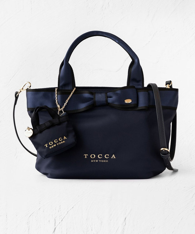 BICOLOR RIBBON TOTE トートバッグ / TOCCA | ファッション通販 【公式