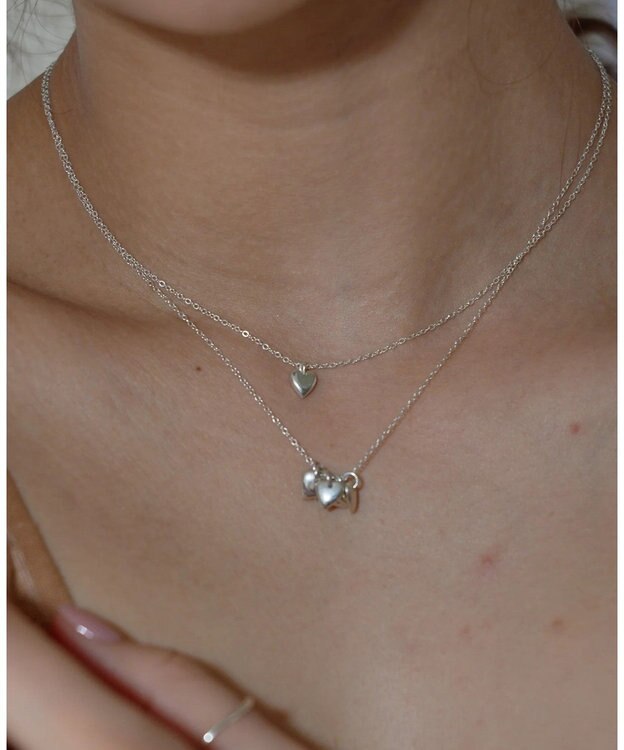 シルバー925 ミニハート ネックレス / yoaa | ファッション通販 【公式