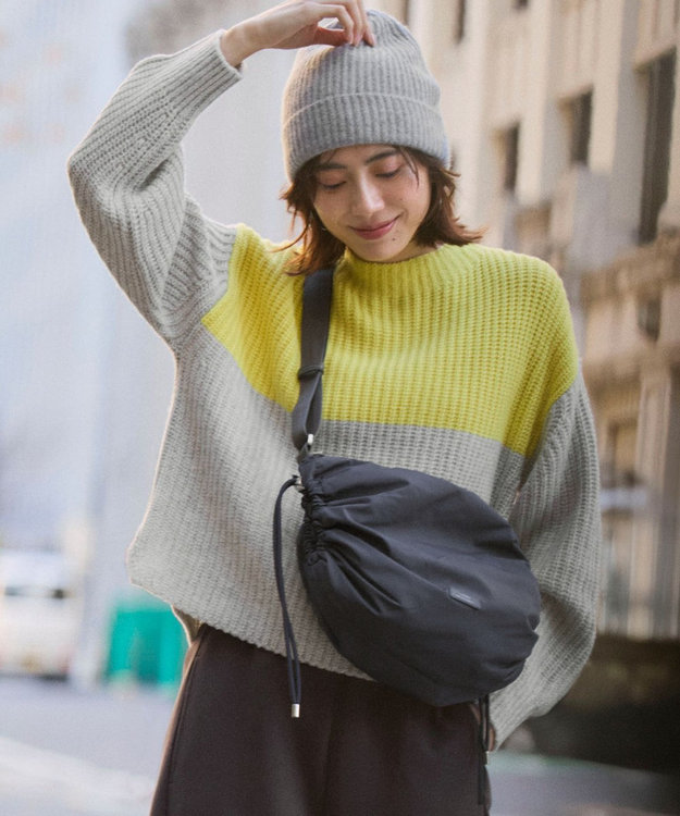 撥水加工/WEB&一部店舗限定カラーあり】ドロ－ストリング ショルダー