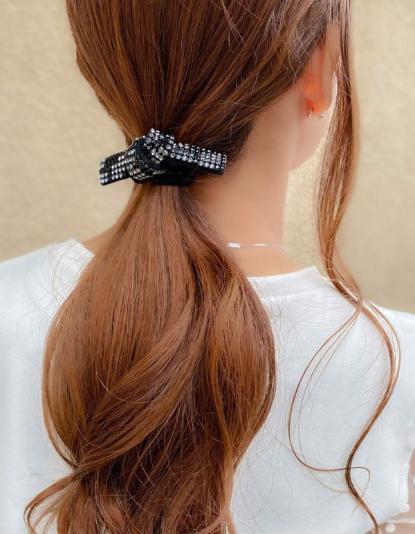 アレンジ初心者おすすめ】シュシュ＆ドレスポニーでつくる夏のアップ