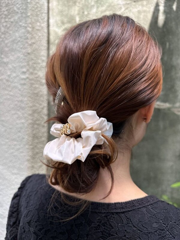 ありがとうの気持ちを込めた【手軽に使えるシュシュ】 | acca(アッカ