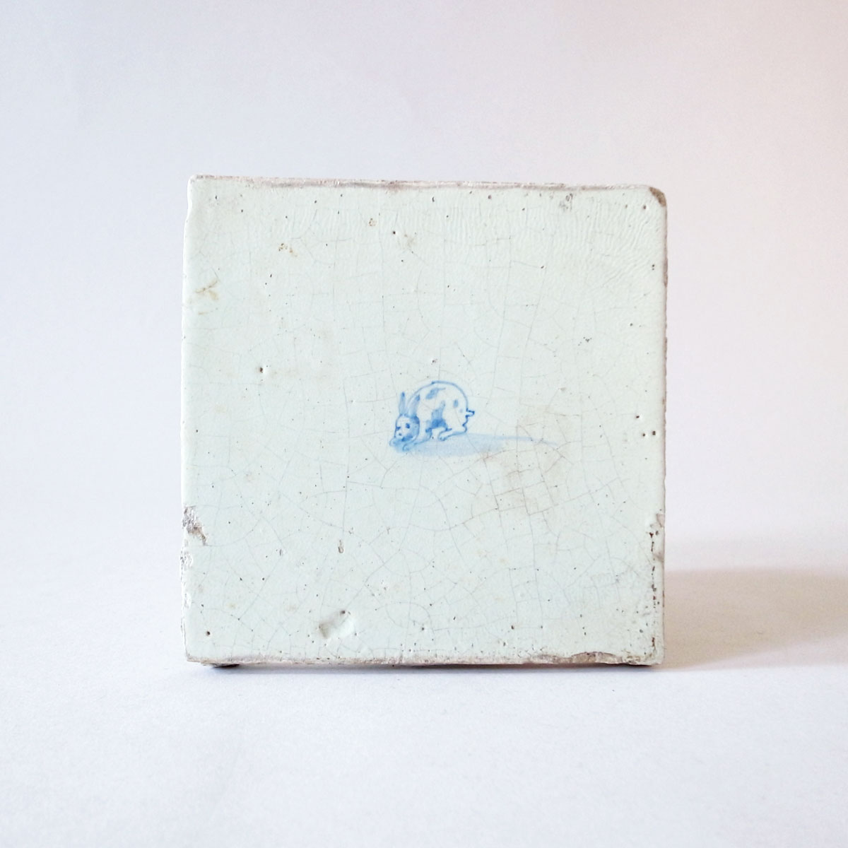 アンティーク 17世紀 デルフトタイル（うさぎ） | アンティーク