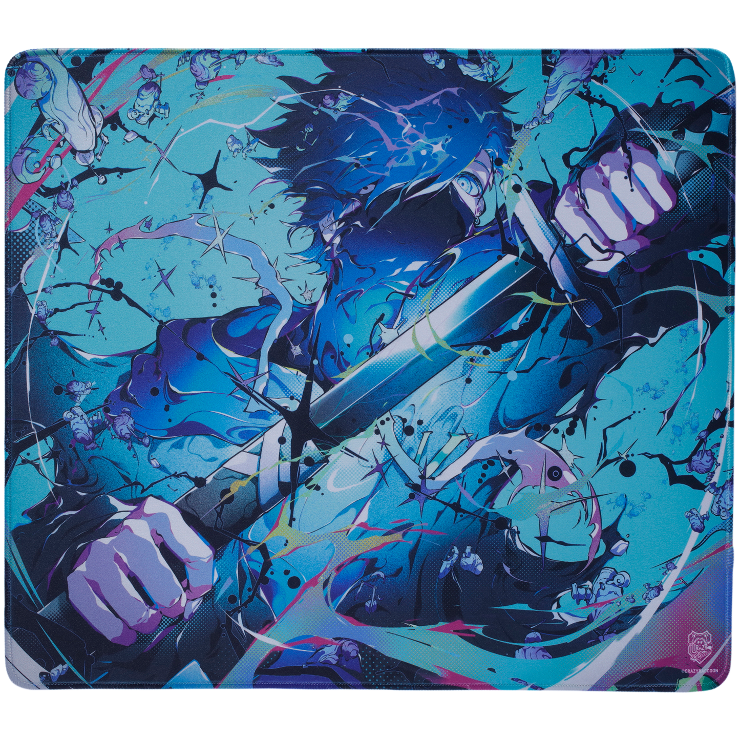 VANILLA MOUSEPAD – CRAZY RACCOON
