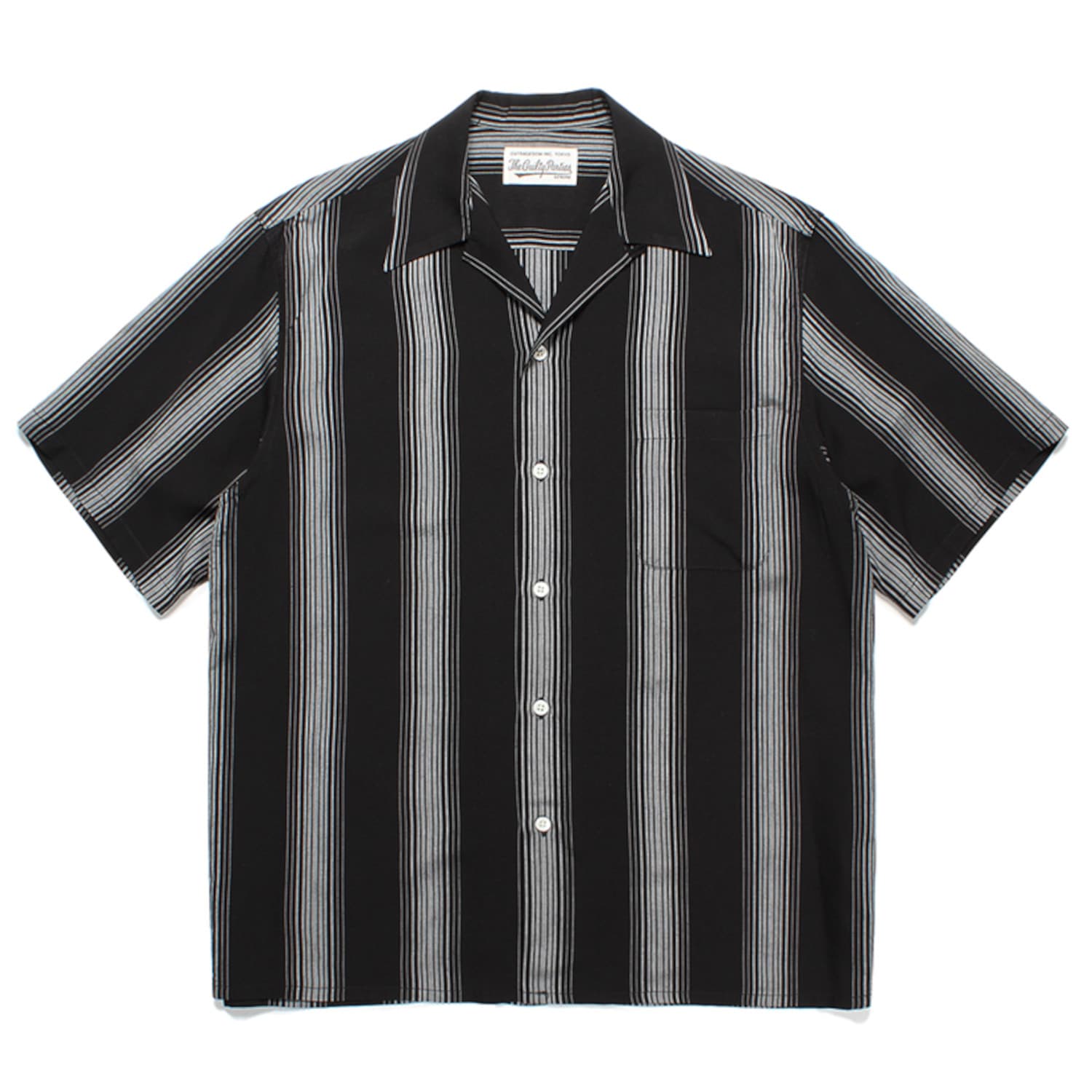 ストライプオープンカラーシャツ 23SS-WMS-OC08 | ワコマリア2023春夏