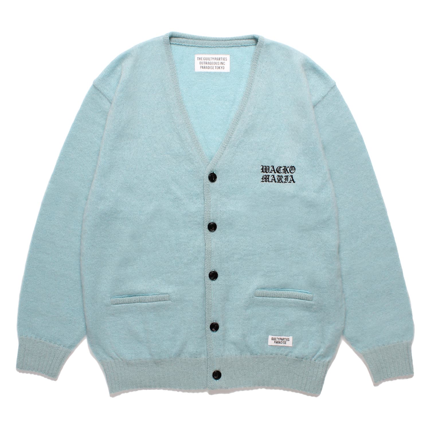 モヘアカーディガン タイプ2 (ブルー) 24SS-WMK-KN06 | ワコマリア2024