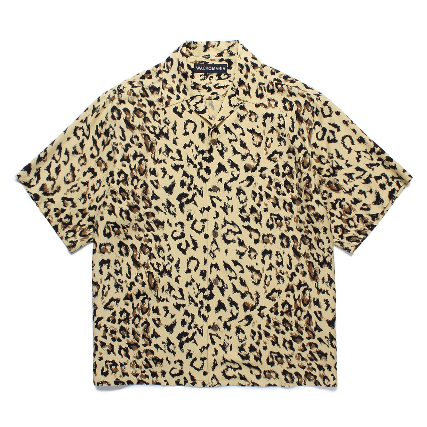 レオパードハワイアンシャツ 25SS-WMS-HI01 | ワコマリア2025年春夏