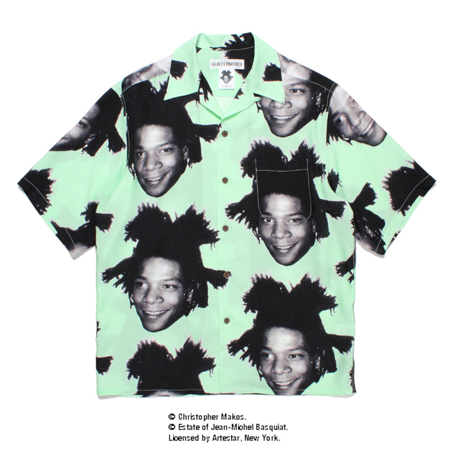 バスキア / ハワイアンシャツ タイプ1 BASQUIAT-WM-HI12 | ワコマリア