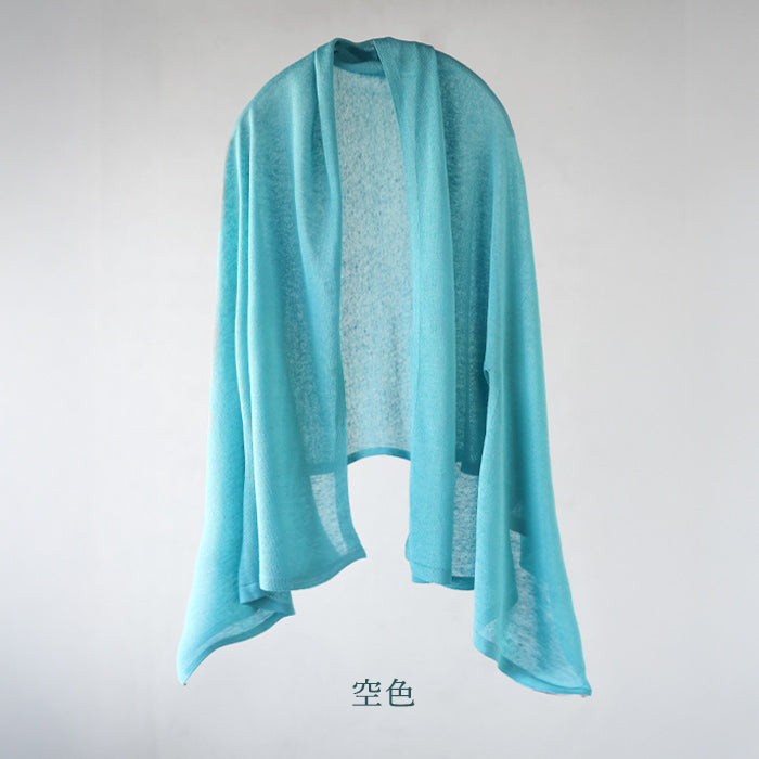 SAIFUKU(サイフク) mino nico ストール ポンチョ 洗える 麻 雪国新潟の