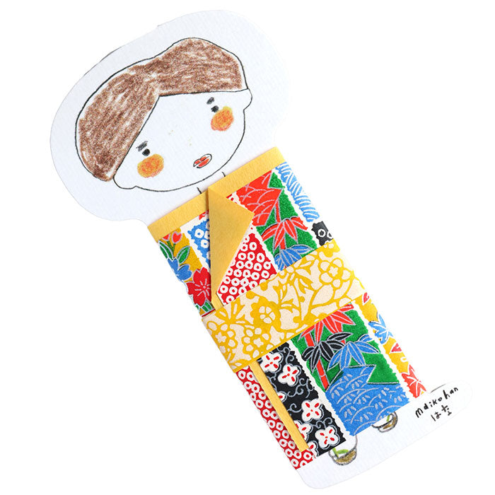 6タイプ】尚雅堂 舞妓はん メッセージカード [SGD-MAIKO] 京都 京友禅