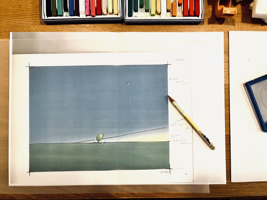 東京のアート・絵画のワークショップ：（葉祥明美術館公認）パステルと