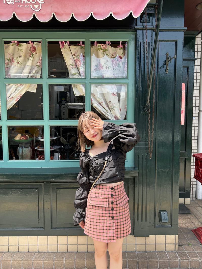 ピンクチェックスカート CPA22061 – CRAMMY