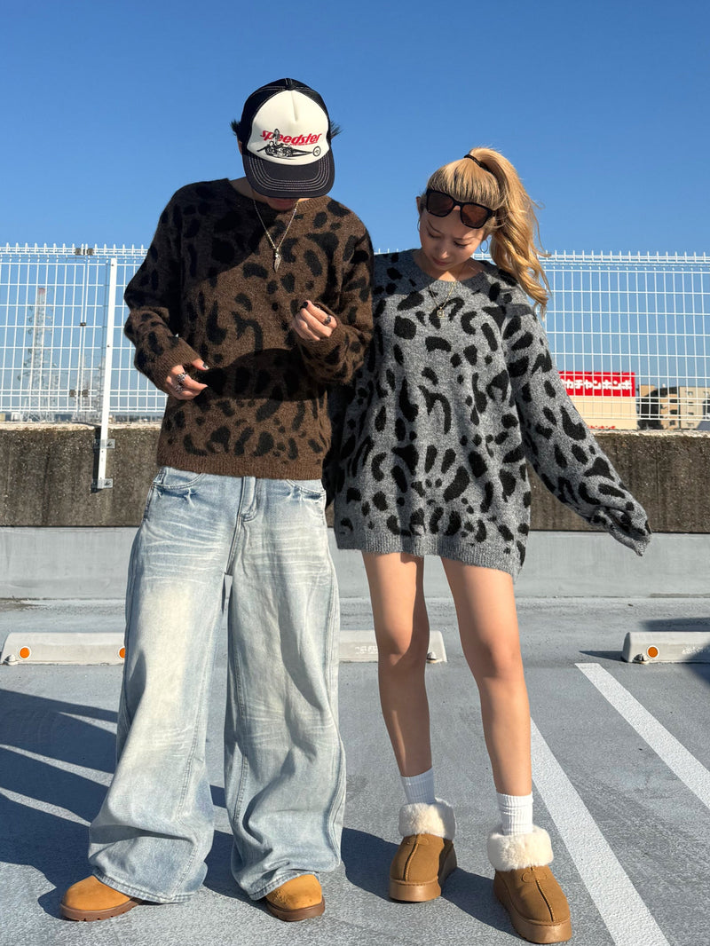 レオパードニットトップス DPB73525 – CRAMMY